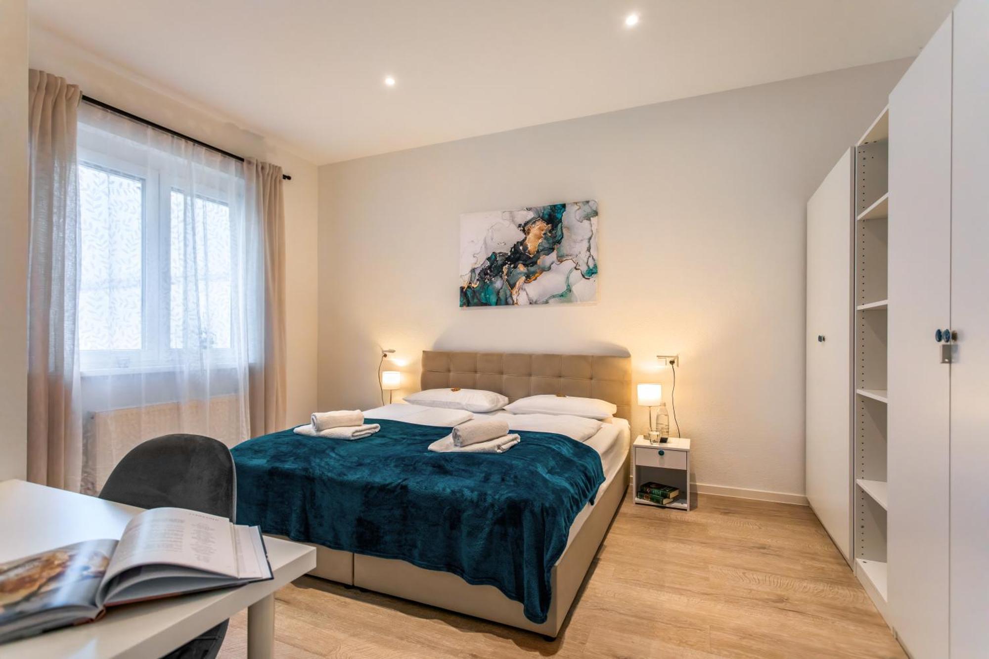 Rosenberg-Suites - Zentral, Stellplatz, Grosse Terasse, Business & Privat Heilbronn Exteriör bild