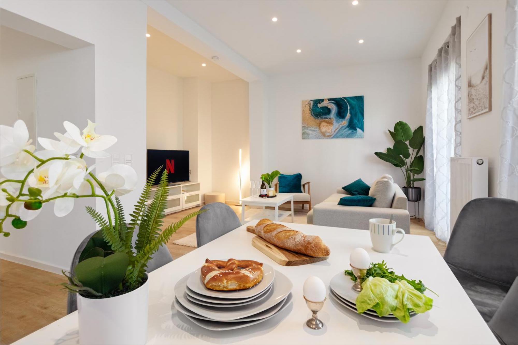 Rosenberg-Suites - Zentral, Stellplatz, Grosse Terasse, Business & Privat Heilbronn Exteriör bild