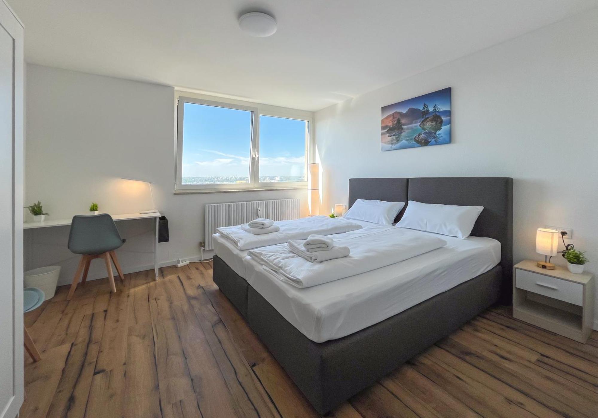 Rosenberg-Suites - Zentral, Stellplatz, Grosse Terasse, Business & Privat Heilbronn Exteriör bild
